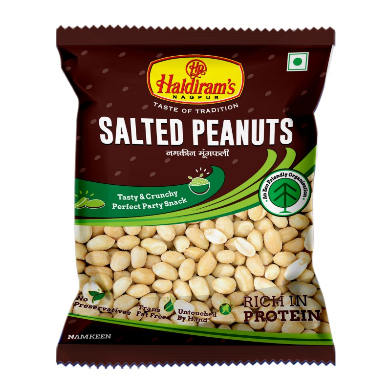 Haldiram Salted Penuts  Namkeen  200 gm